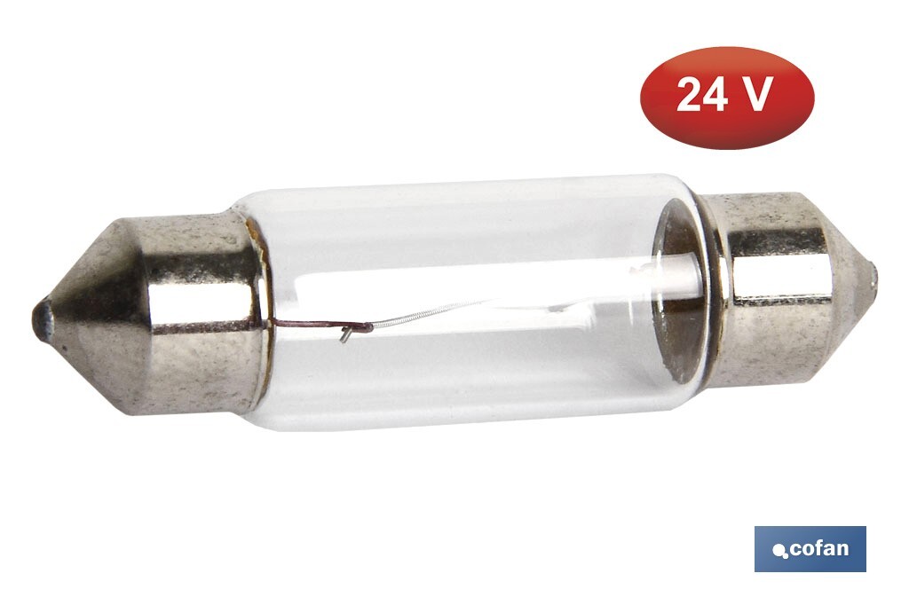 C10W (24V) Ø11x31mm - Cofan
