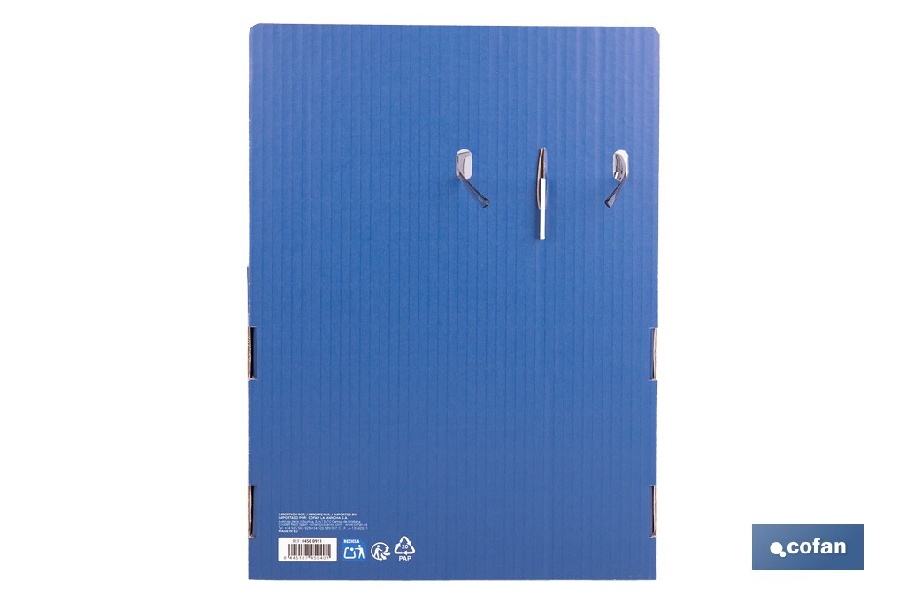 Expositor de gafas de seguridad | 20 gafas graduadas con diferentes dioptrías | Incluye 5 modelos | Medidas: 15 x 33 x 47 cm - Cofan