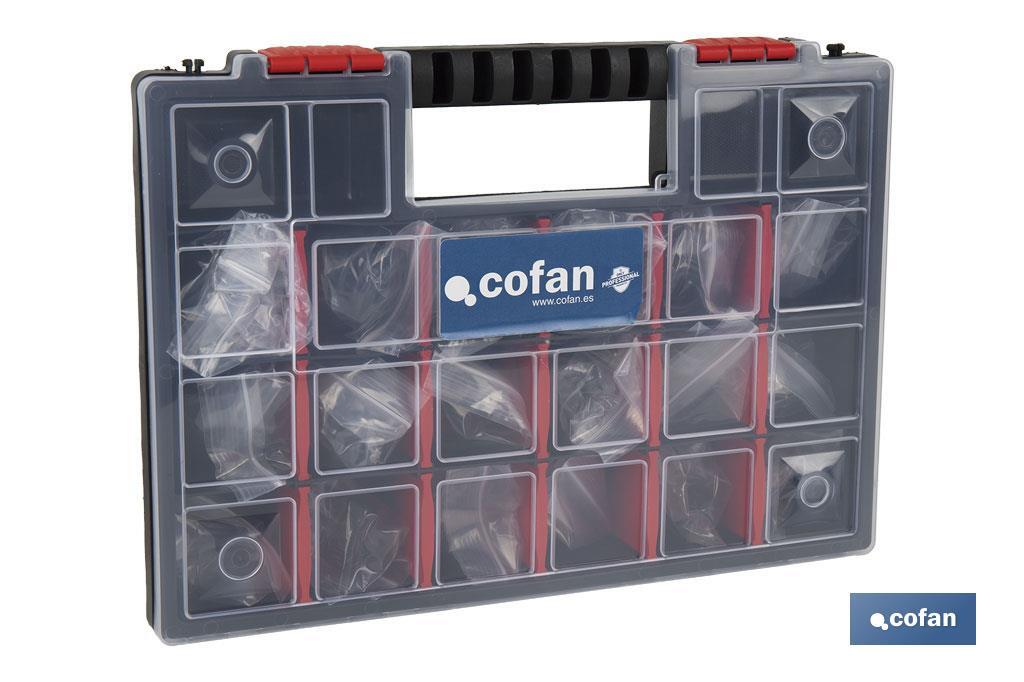 Maleta com Anéis de Retenção "Polegadas" - Cofan