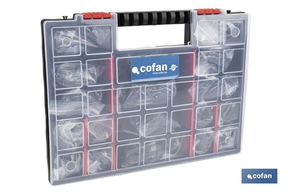 Maleta com Anéis de Retenção "Polegadas" - Cofan