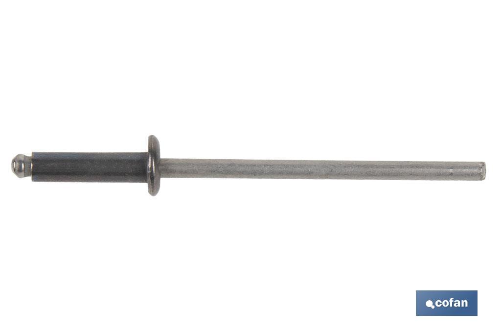 Remaches INOX A-2 Cabeza Alomada - Cofan