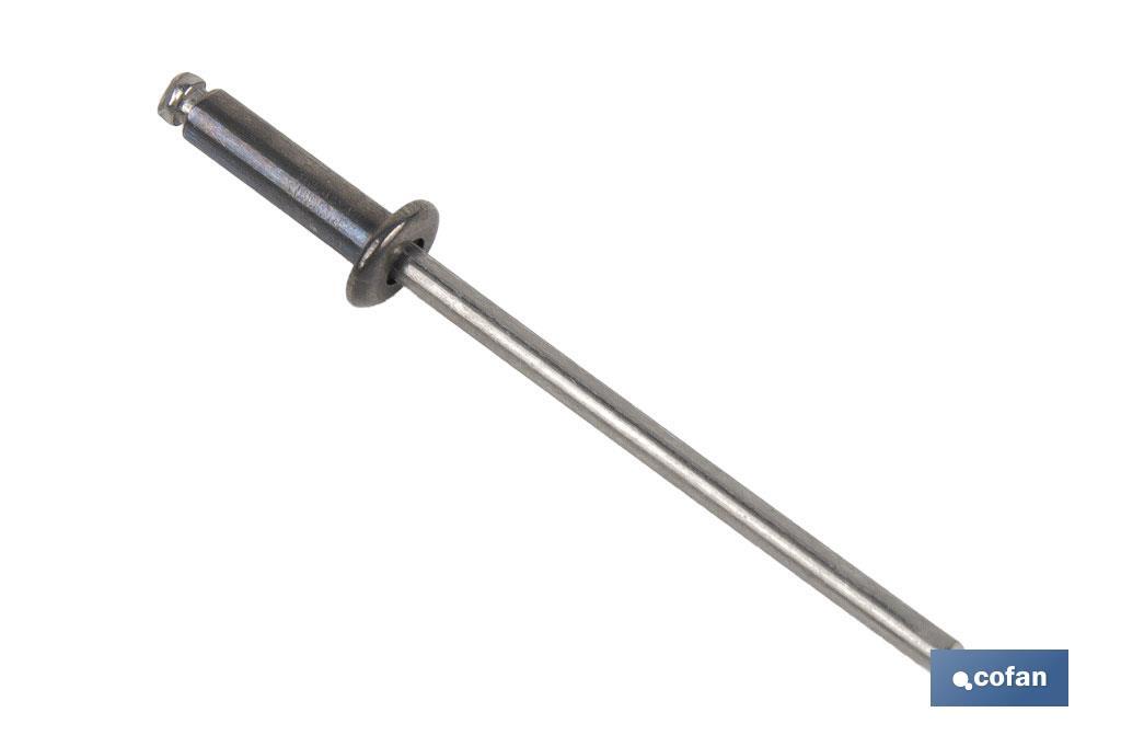 Remaches INOX A-2 Cabeza Alomada - Cofan
