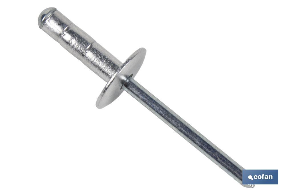 Remaches Multigrip Cabeza Ancha - Cofan