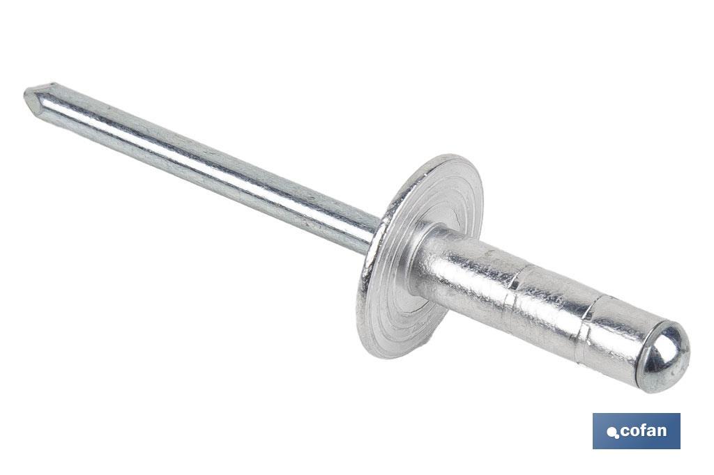 Remaches Multigrip Cabeza Ancha - Cofan