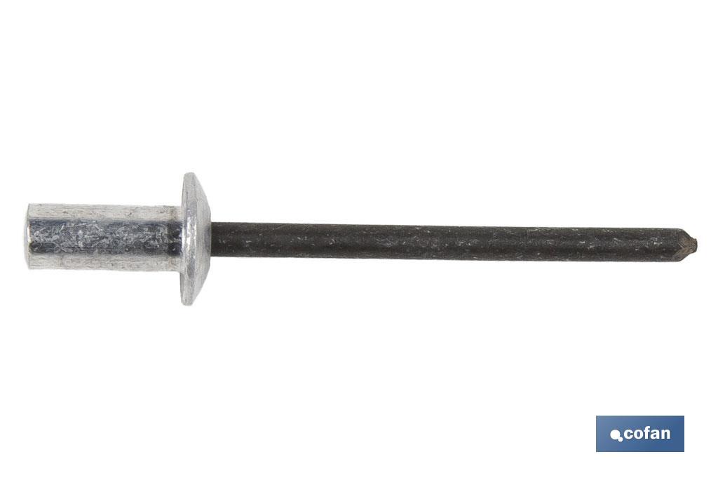 Remaches Estándar Cabeza Alomada - Cofan