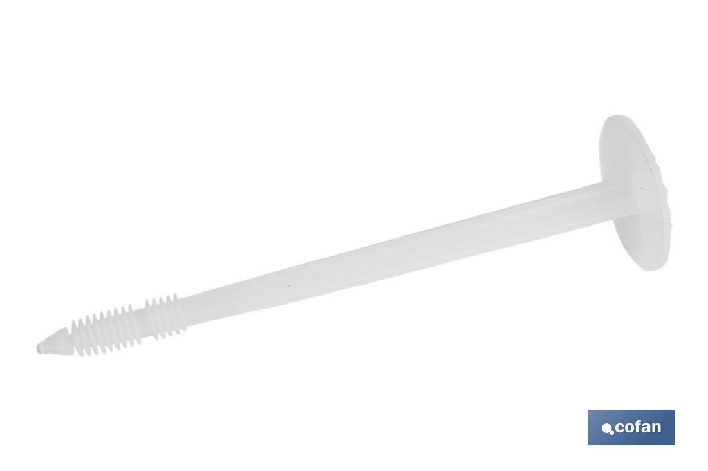 Insulation fixing | Suitable for insulation boards | No nail | Quick fixing | Available in different sizes - Cofan