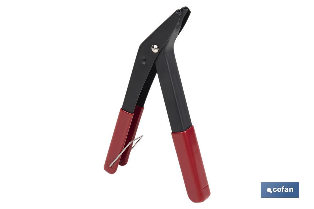 Pinza profesional de fijación de anclajes metálicos | Ideal para materiales huecos con difícil acceso - Cofan