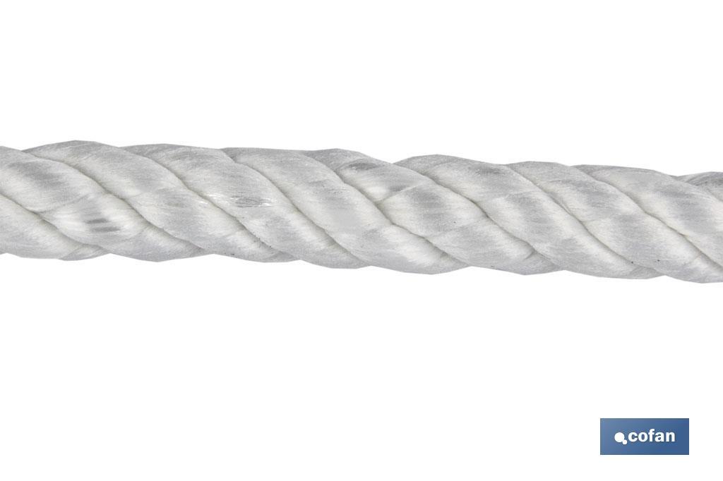Madeja de cuerda de nylon mate | Con 3 o 4 cabos - Cofan