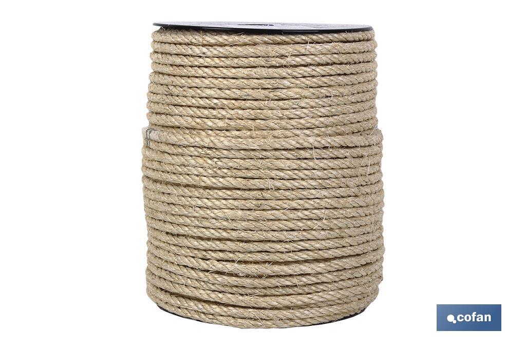 4-Strand sisal rope (small roll) - Cofan