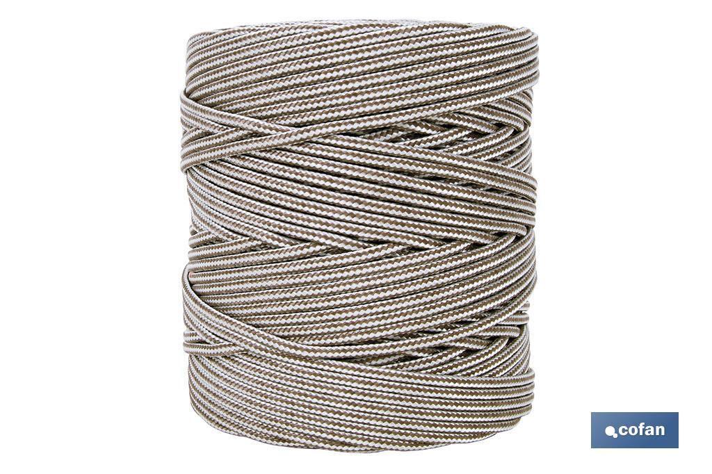 Braided cord for blinds and shades | Polypropylene ø5mm | Available in different colours - Cofan