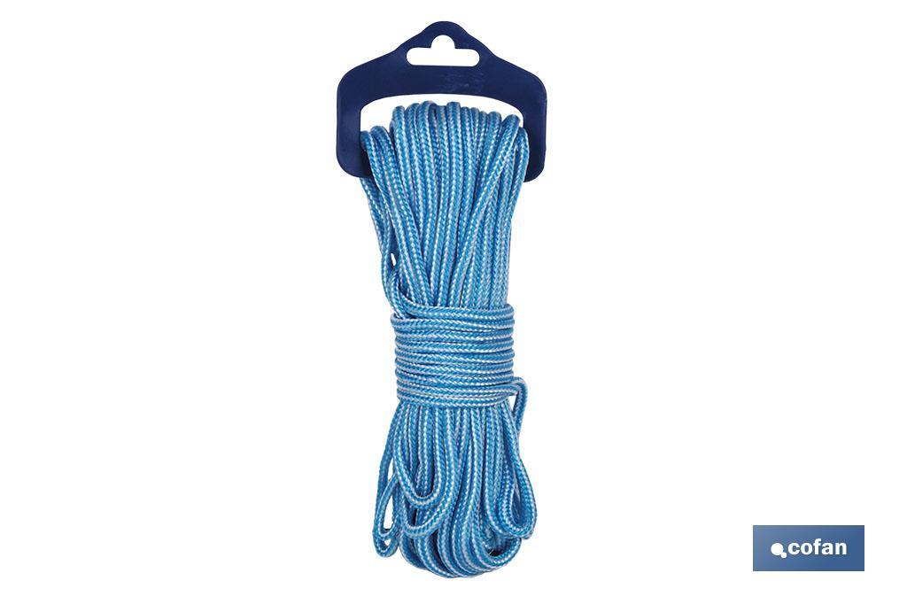 Blister pack of braided lift shade cord | Available in different sizes and colours - Cofan
