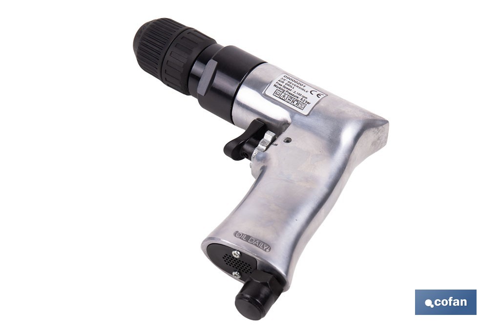 Reversible air drill - Cofan