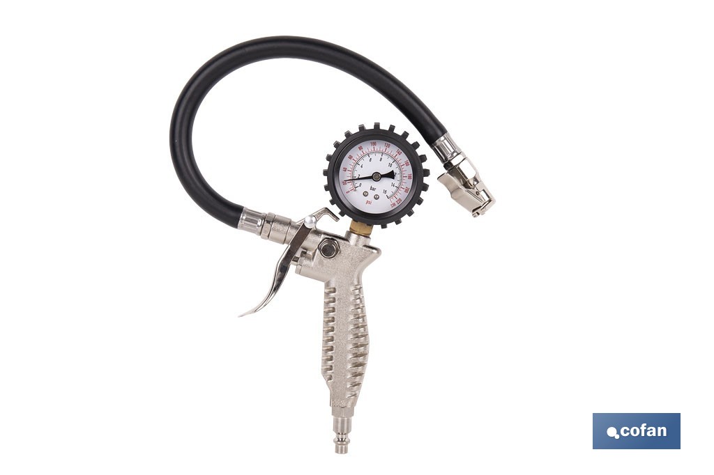 Tire inflator gauge 1-12 bar - Cofan