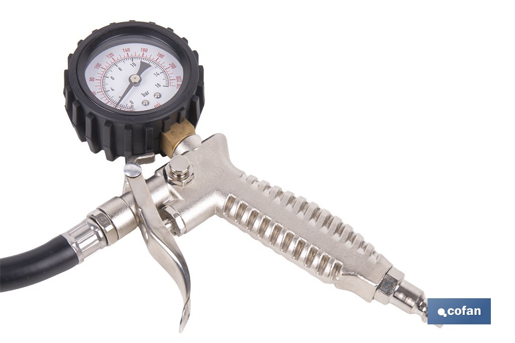 Tire inflator gauge 1-12 bar - Cofan