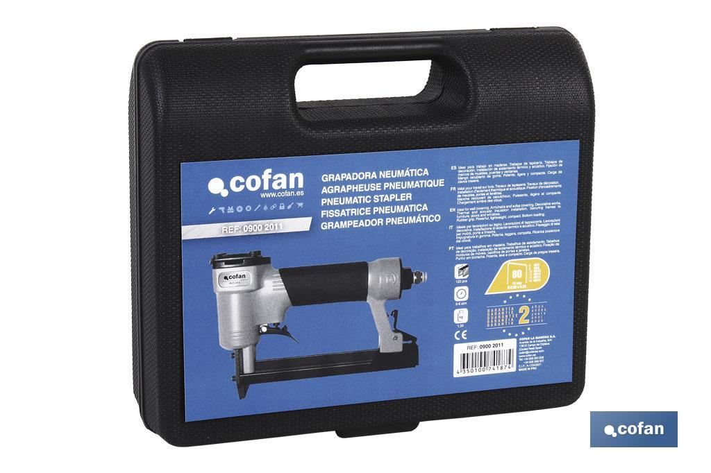 Pneumatic stapler (80) - Cofan