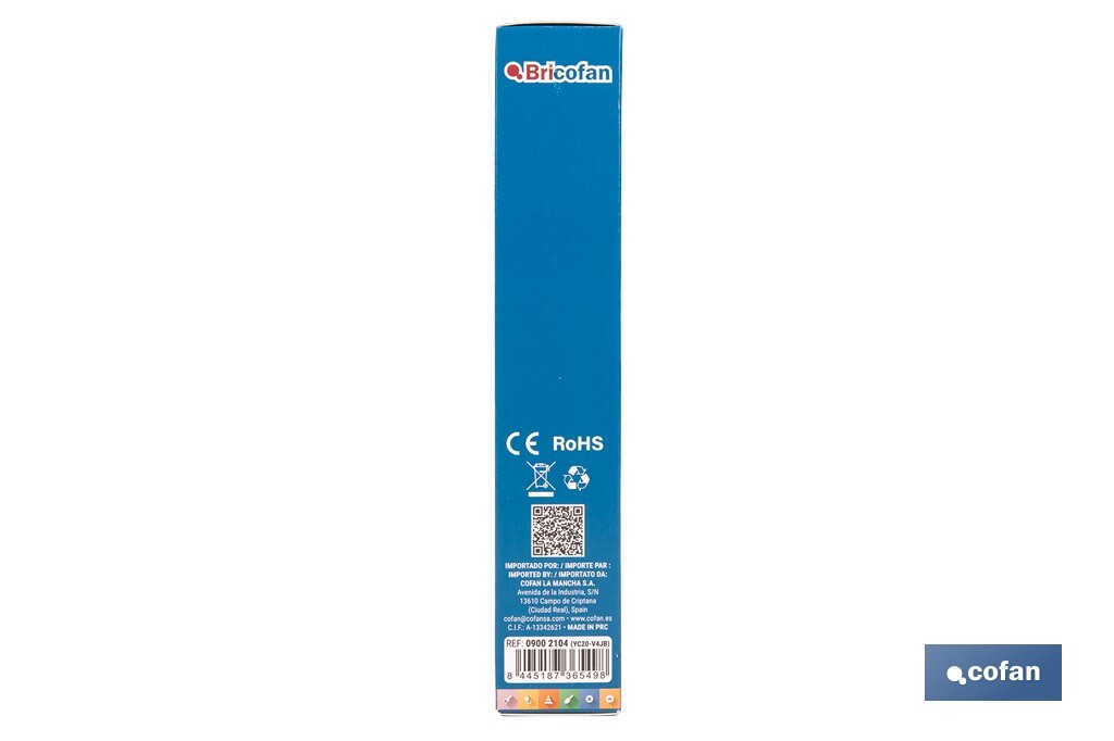 Glue pen con funzionamento a batteria | Barre di colla a caldo da ø7 mm | Batteria da 3,6 V - Cofan