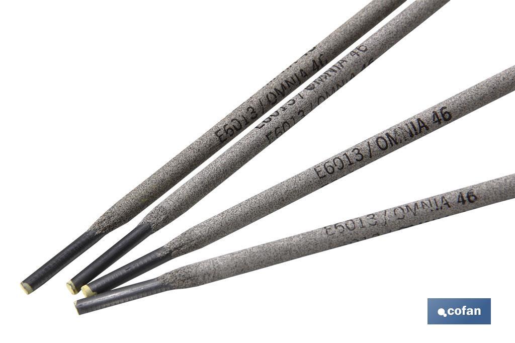 BLÍSTER ELECTRODOS RUTILO E-6013 - Cofan