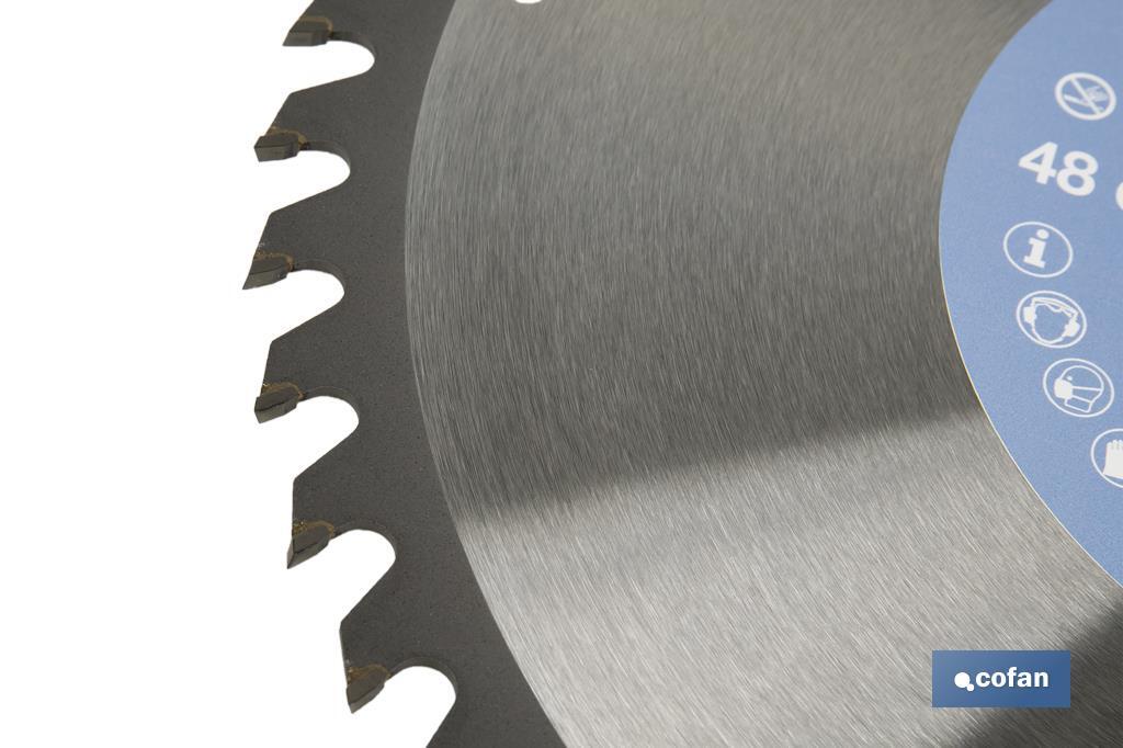 Mitre saw blade | Suitable for cutting wood | Available in different teeth | Available in different sizes - Cofan