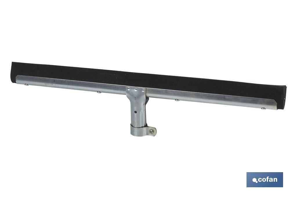 Metallic industrial squeegee | Available in 45 and 60cm in wide | Suitable for washing and removing fluids from floor - Cofan