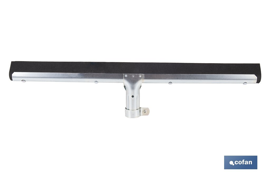 Metallic industrial squeegee | Available in 45 and 60cm in wide | Suitable for washing and removing fluids from floor - Cofan
