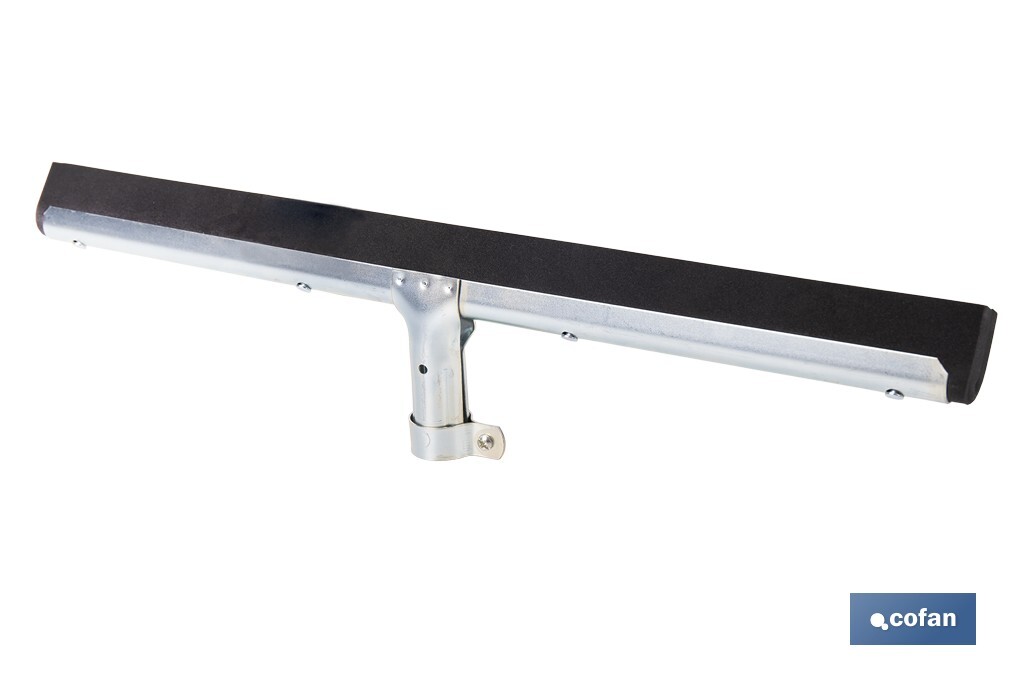Metallic industrial squeegee | Available in 45 and 60cm in wide | Suitable for washing and removing fluids from floor - Cofan