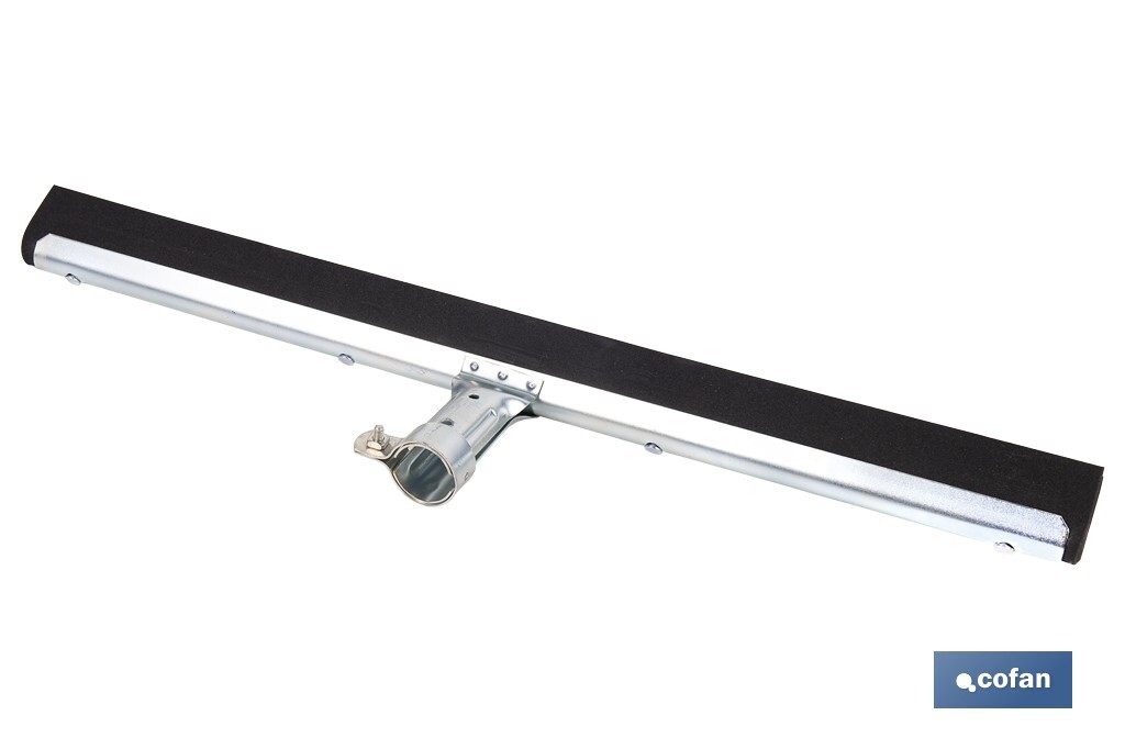 Metallic industrial squeegee | Available in 45 and 60cm in wide | Suitable for washing and removing fluids from floor - Cofan