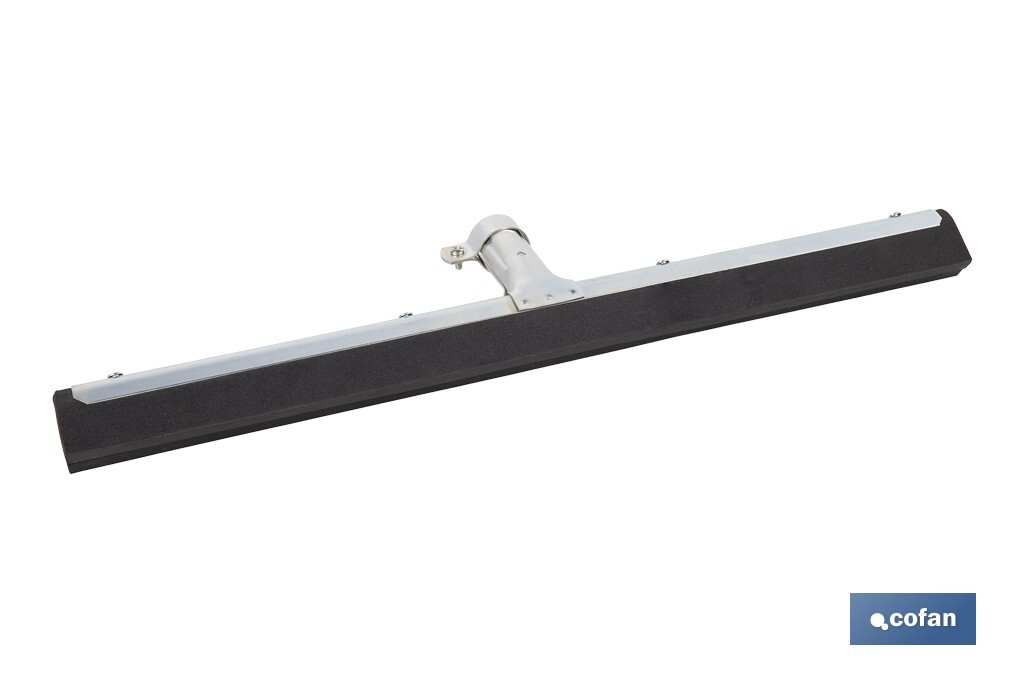 Metallic industrial squeegee | Available in 45 and 60cm in wide | Suitable for washing and removing fluids from floor - Cofan