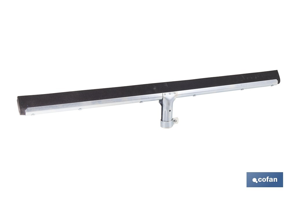Metallic industrial squeegee | Available in 45 and 60cm in wide | Suitable for washing and removing fluids from floor - Cofan