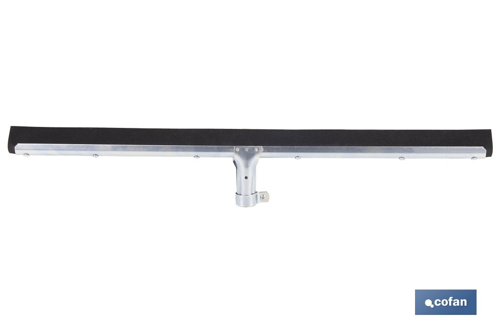 Metallic industrial squeegee | Available in 45 and 60cm in wide | Suitable for washing and removing fluids from floor - Cofan