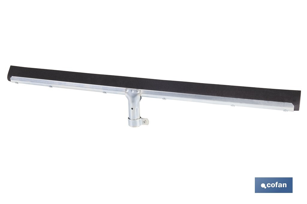 Metallic industrial squeegee | Available in 45 and 60cm in wide | Suitable for washing and removing fluids from floor - Cofan