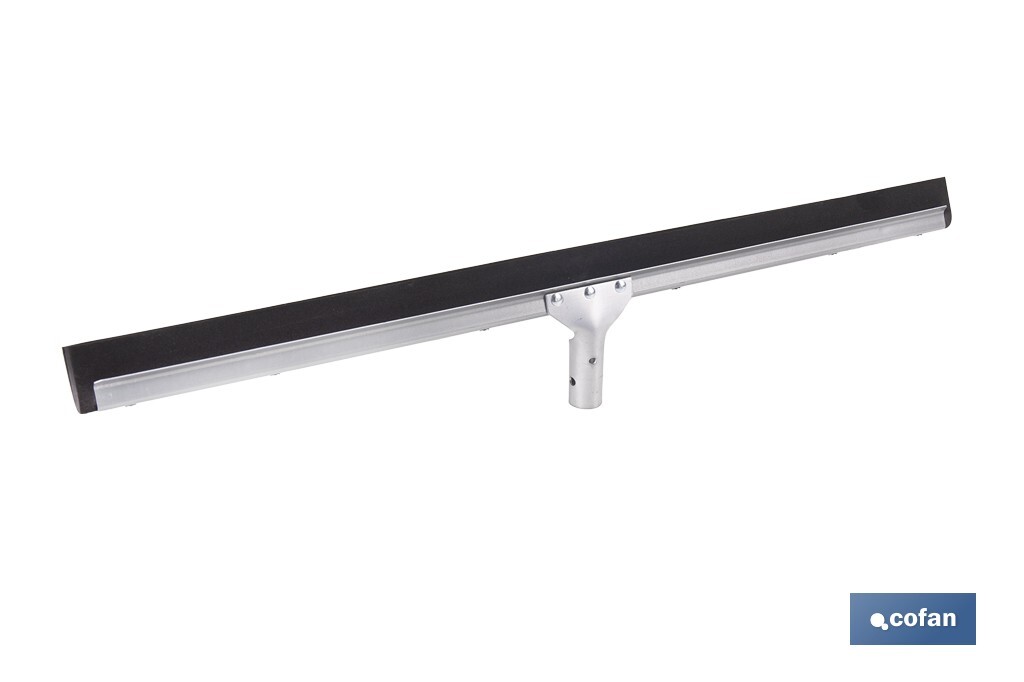 Metallic industrial squeegee | Available in 45 and 60cm in wide | Suitable for washing and removing fluids from floor - Cofan