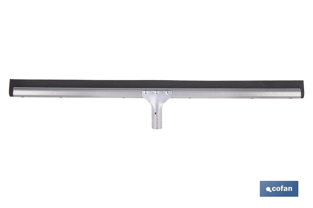 Metallic industrial squeegee | Available in 45 and 60cm in wide | Suitable for washing and removing fluids from floor - Cofan