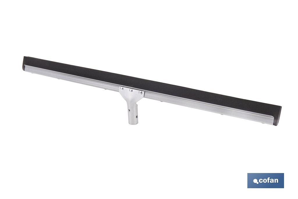 Metallic industrial squeegee | Available in 45 and 60cm in wide | Suitable for washing and removing fluids from floor - Cofan