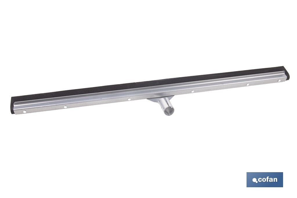Metallic industrial squeegee | Available in 45 and 60cm in wide | Suitable for washing and removing fluids from floor - Cofan
