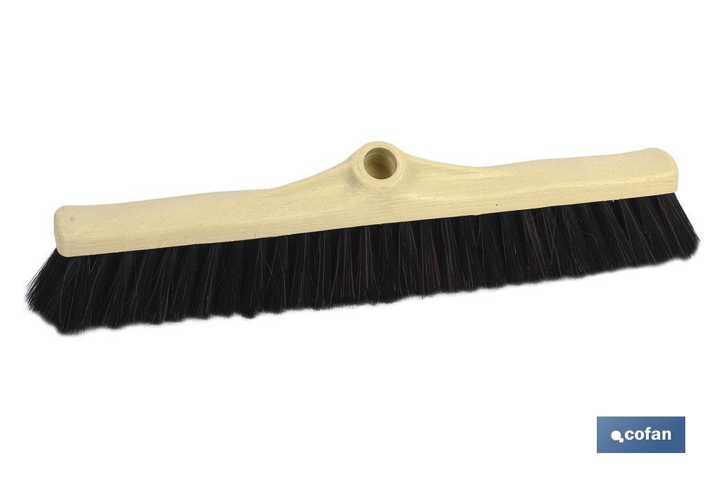 Industrial broom with mixed bristles | Mixed bristles with PVC | Width: 50cm - Cofan