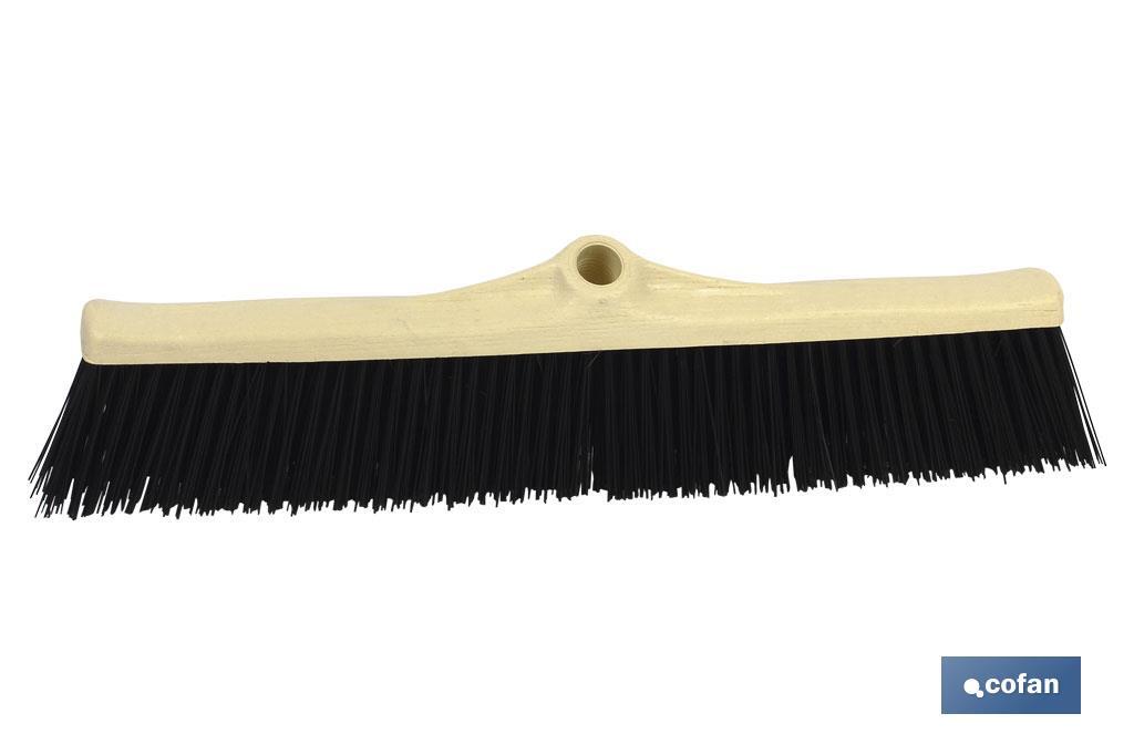 Brosse industrielle en plastique rigide | Fibres en plastique dures | Largeur de 60 cm - Cofan