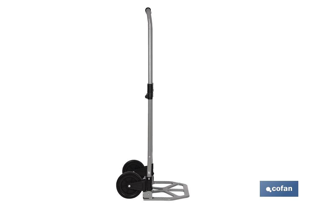 Folding steel hand truck | Non-slip bottom plate | Size: 365 x 380 x 960mm
 - Cofan