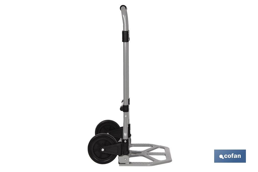 Folding steel hand truck | Non-slip bottom plate | Size: 365 x 380 x 960mm
 - Cofan