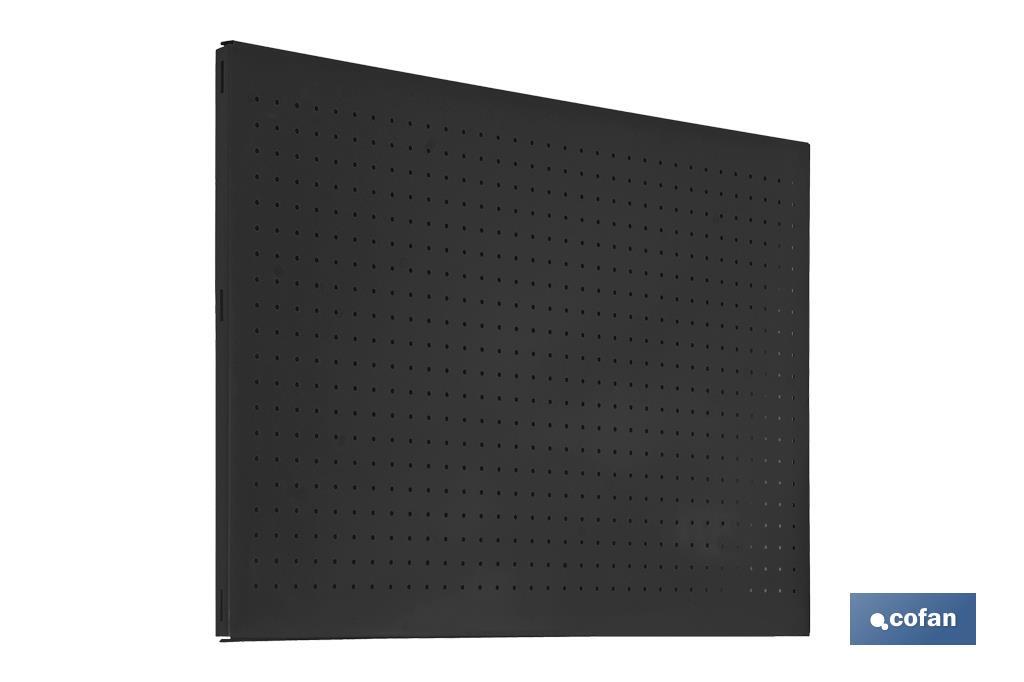 Cofan Perforated tool panel | Steel wall panel | 8 hooks and fixing material included | Available in different sizes - Cofan