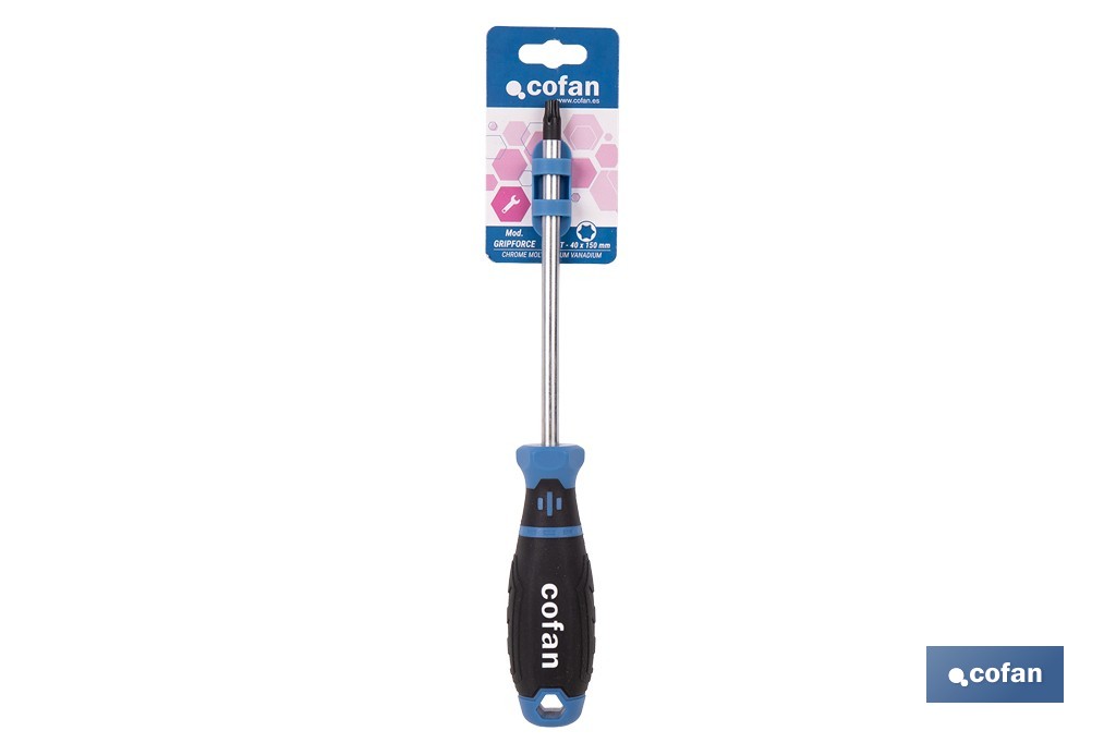 Destornillador Torx DIN 50150 modelo GripForce - Cofan