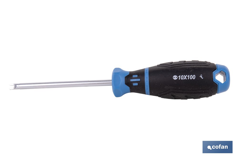 DESTORNILLADOR GRIPFORCE CR-V-MO SP4 X 100