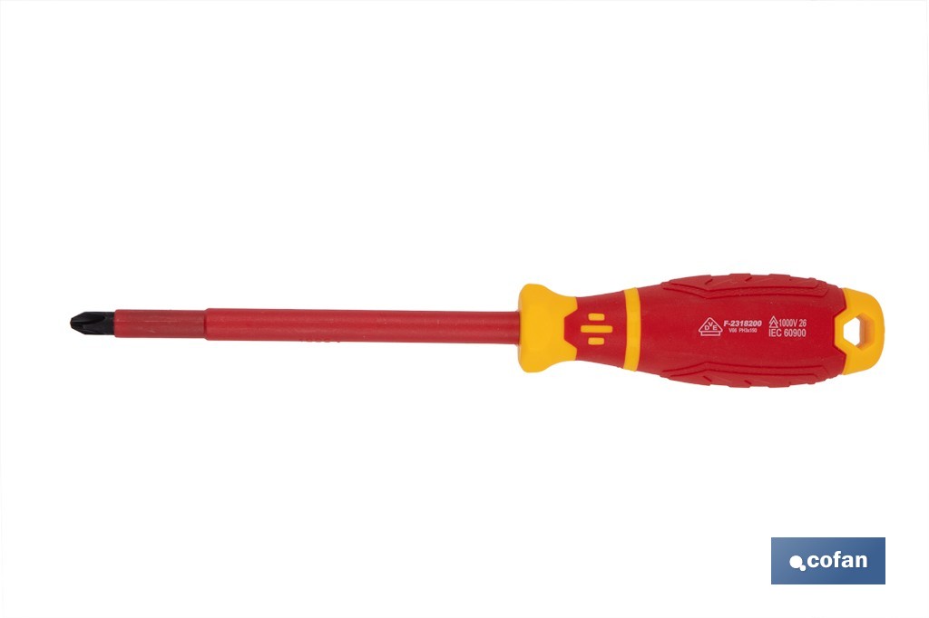 DESTORNILLADOR GRIPFORCE AISLADO 1000 V PH0 3 X 60