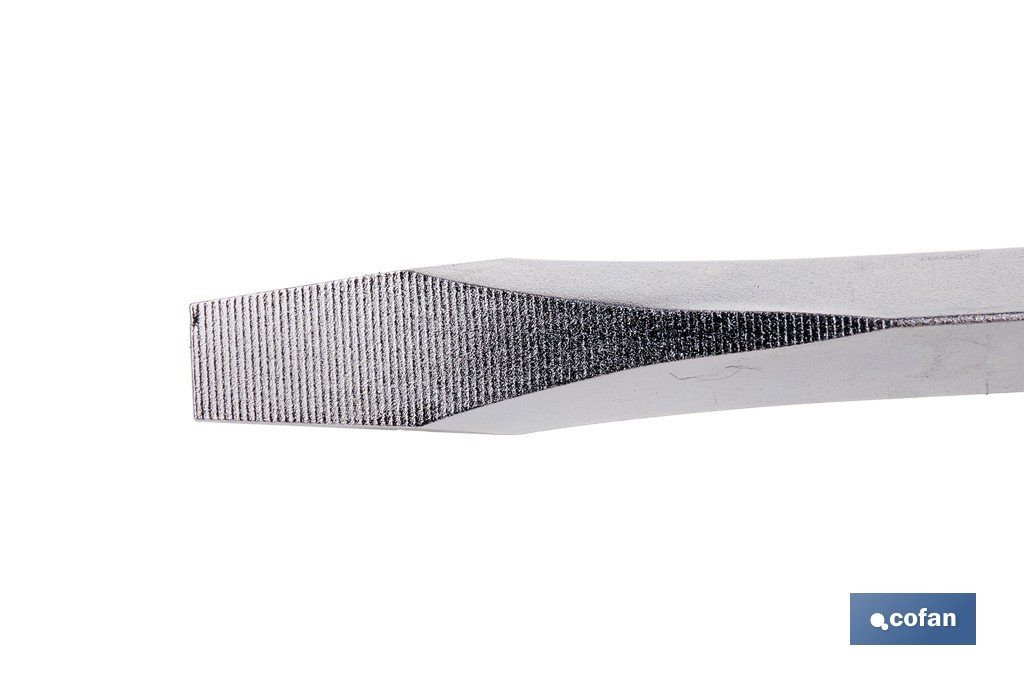 Destornillador plano de impacto Gripforce | Cabeza de golpeo y mango antideslizante | Disponible en diferentes tamaños - Cofan