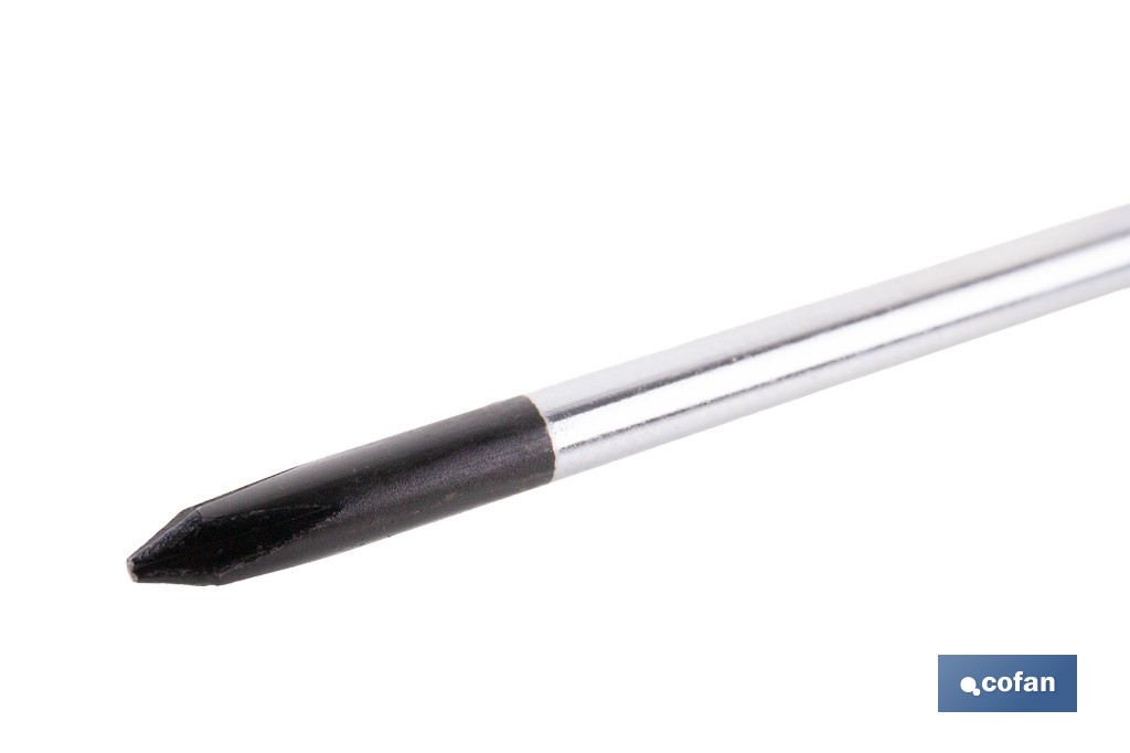 Destornillador Phillips de alta precisión modelo Gripforce | Punta magnética y mango antideslizante | Disponible en diferentes tamaños - Cofan