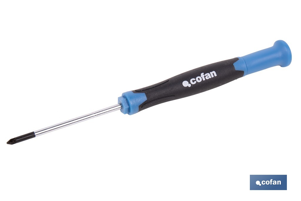 Destornillador de alta precisión Pozidriv con huella PZ0 - Cofan