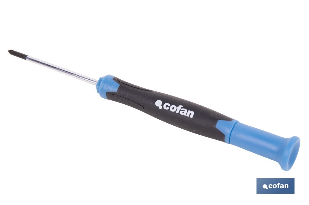 Destornillador de alta precisión Pozidriv con huella PZ0 - Cofan