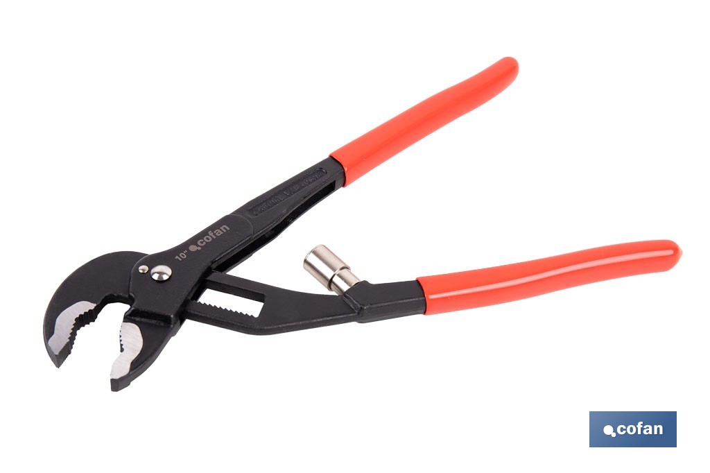 Water pump pliers | Spring effect 7"-10" | Length: 170-250mm - Cofan