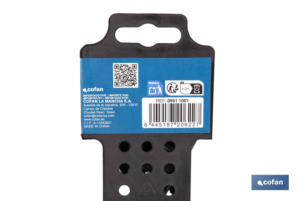 Water pump pliers | Spring effect 7"-10" | Length: 170-250mm - Cofan