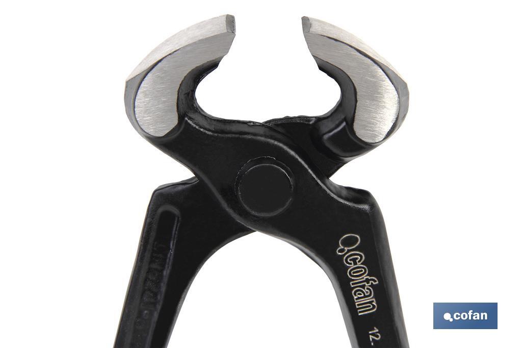 ground and polished jaws with high leverage Woodwork Pincers Expert Carpenters Pincers 150mm Forged chrome vanadium steel vinyl-dipped handles. Hardened