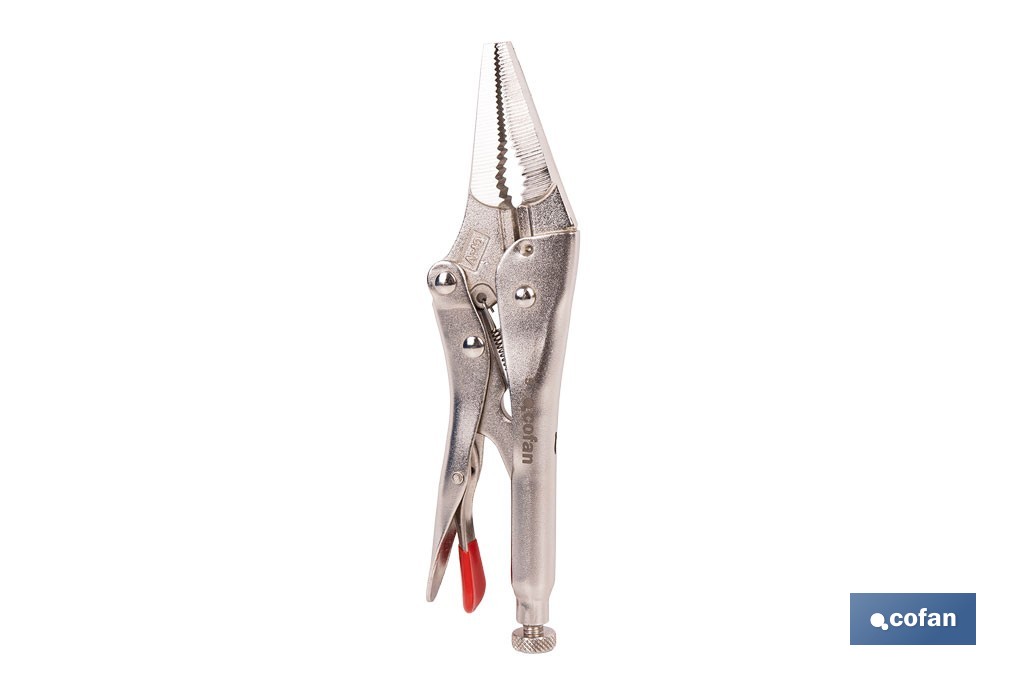 Tenaza Grip Larga | Con cortacables | Longitud 6,5" - 8,5" - Cofan